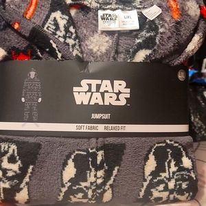 Unisex Hooded fleece Star Wars Onesie Pajamas L/XL